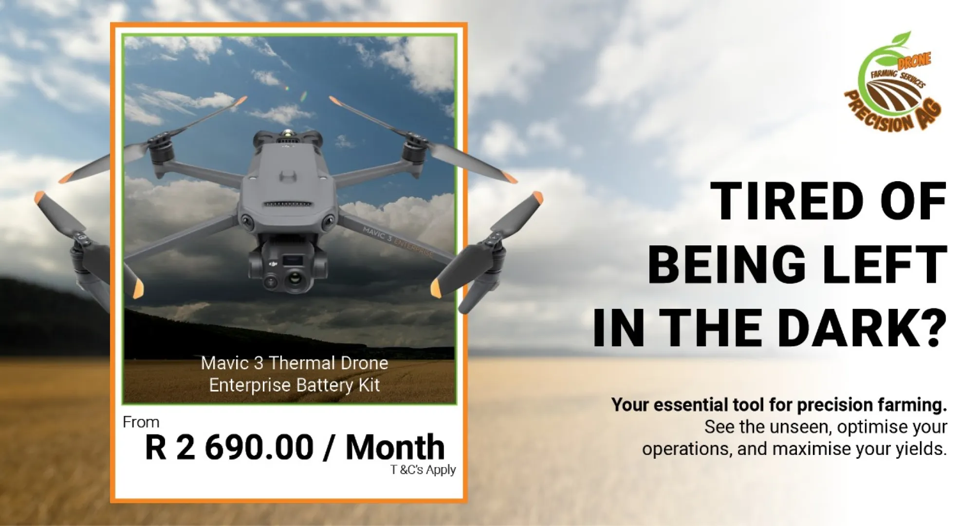 Mavic 3 Multispectral | Drone Enterprise Battery Kit | Precision AG