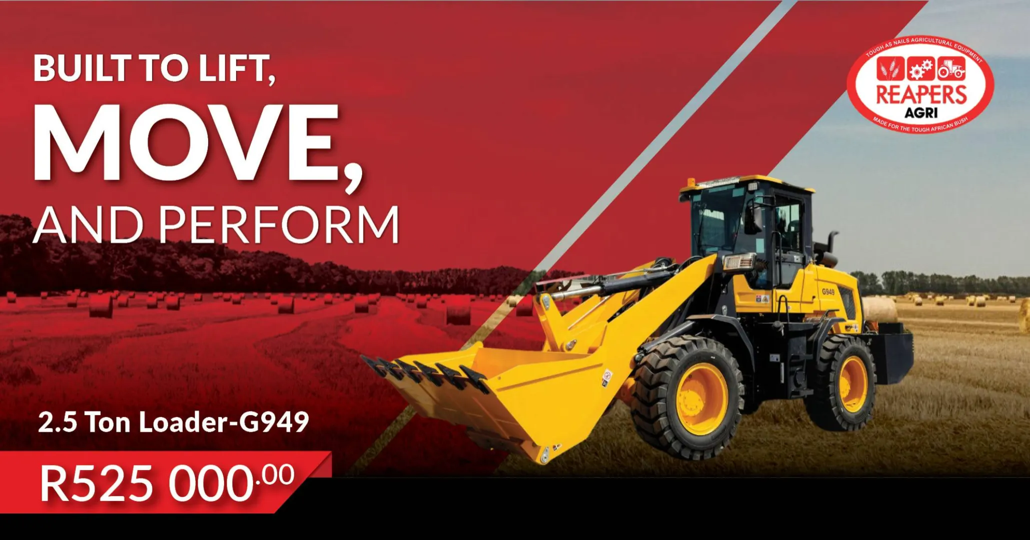 Built to lift, move &amp; perform | Loaders | Reapers Agri