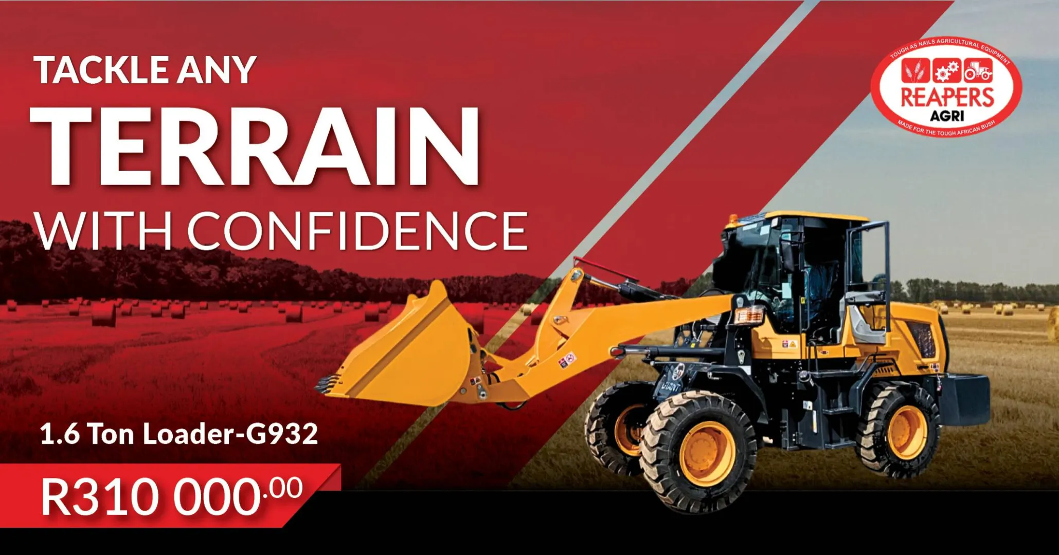 Tackle any terrain with confidence | Loaders | Reapers Agri