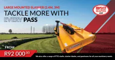 Tackle more with every pass | Large mounted slashers | Reapers Agri