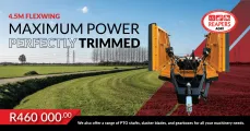 Maximum power, perfectly trimed | Flexwing mowers | Reapers Agri