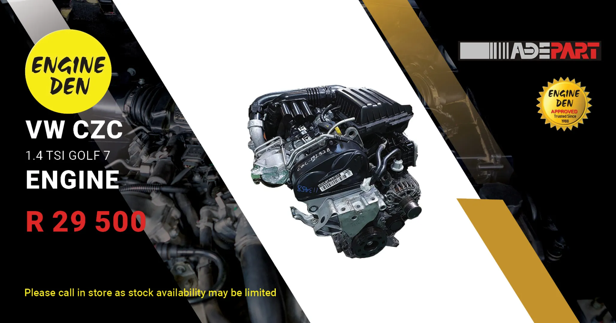 VW CZC 1.4 TSI Golf 7 engine | Engine Den