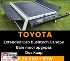 Toyota Extended cab bushtech canopy | T.G. Hendriks
