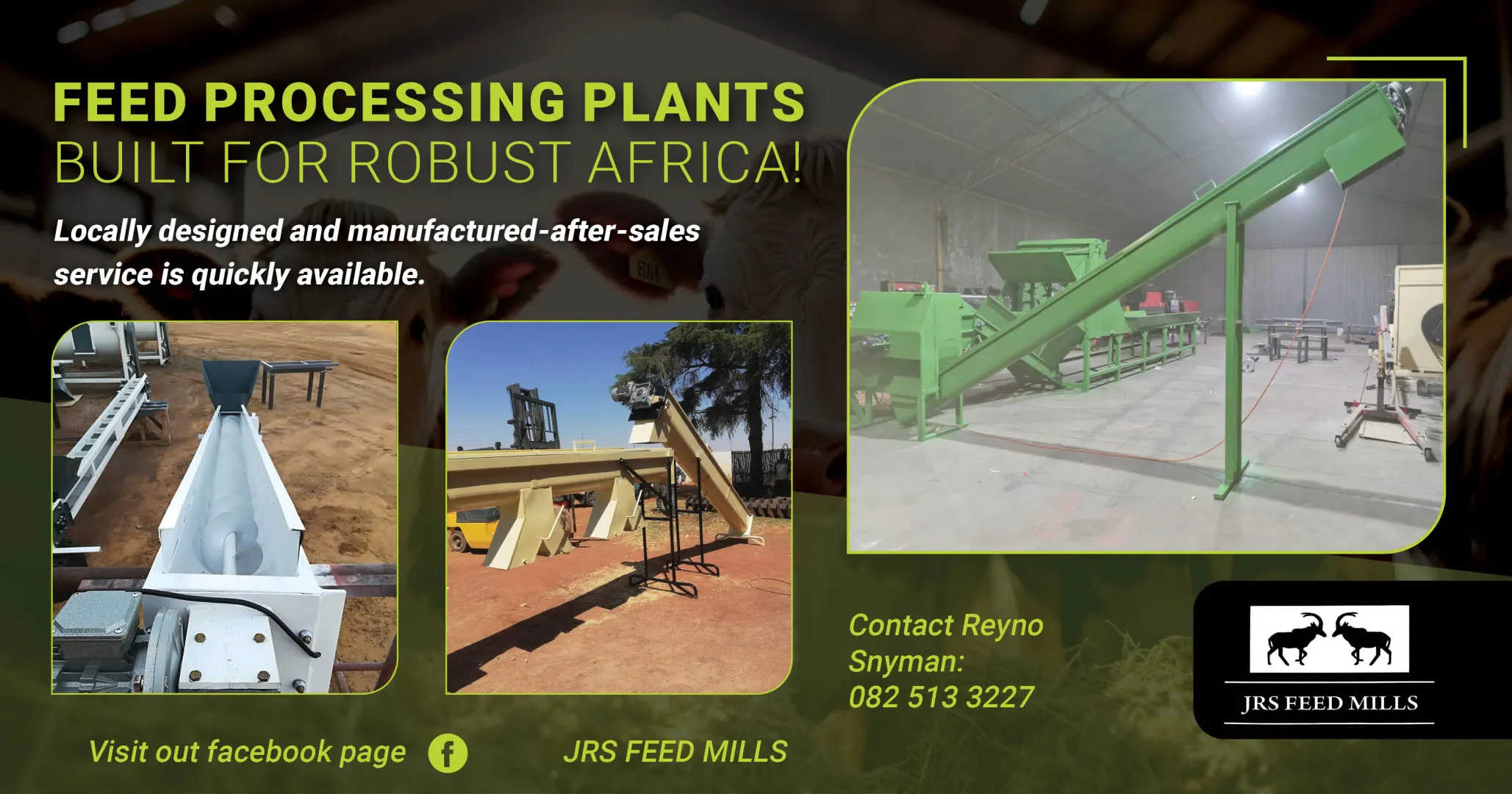 Feed processing plants built for robust Africa! | JRS Feed Mills
