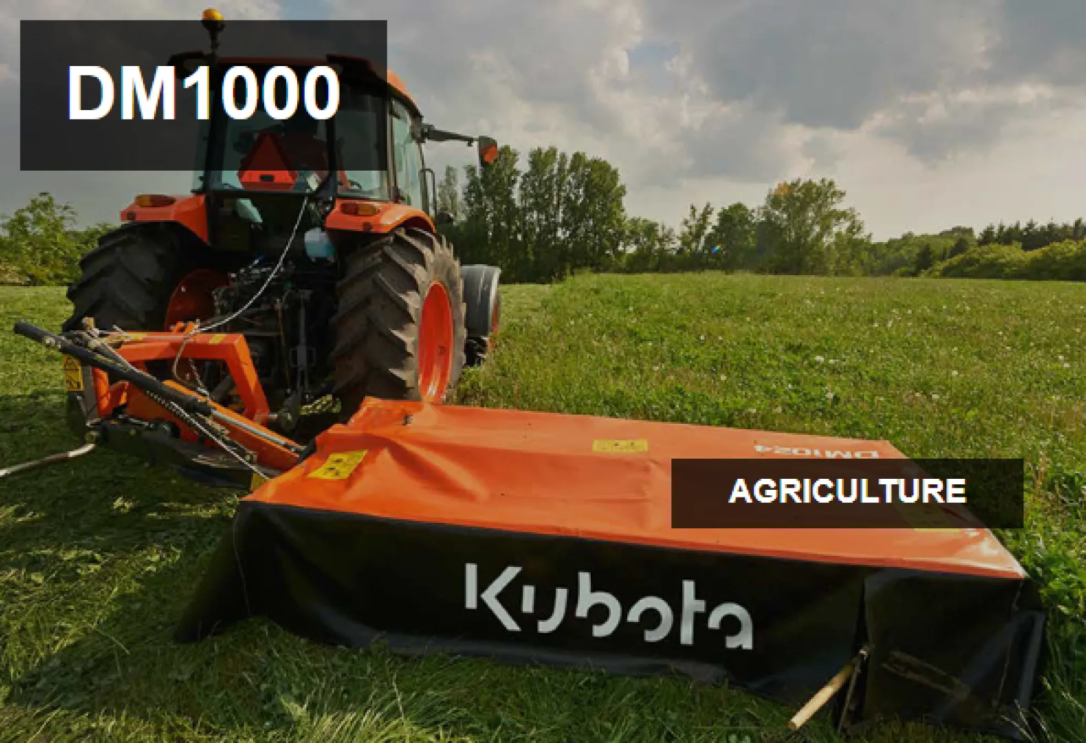 DM1000 Kubota mower implement | Smith Power Equipment