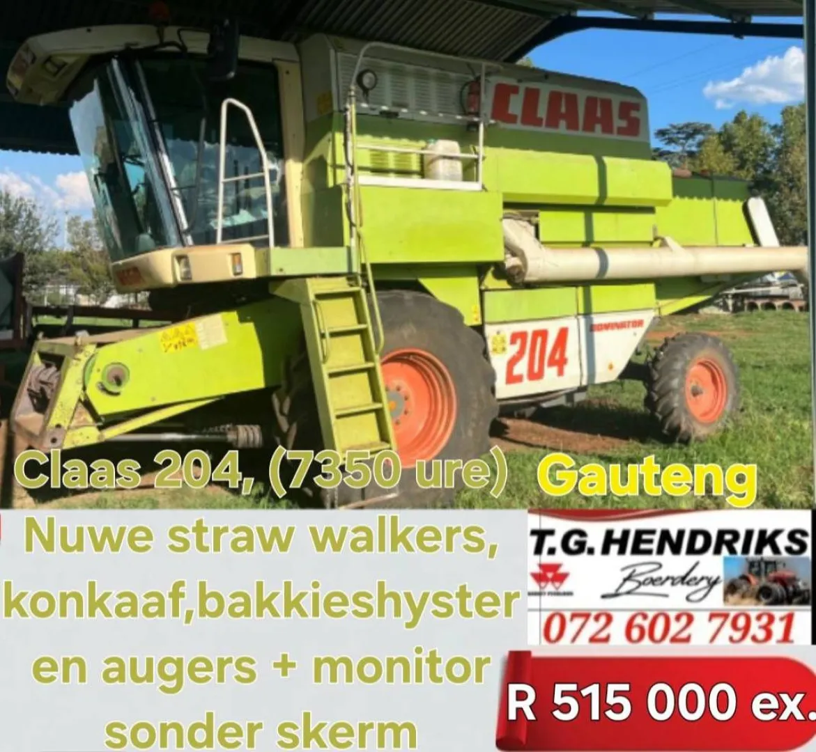 Claas 204 / 7350 ure | T.G. Hendriks