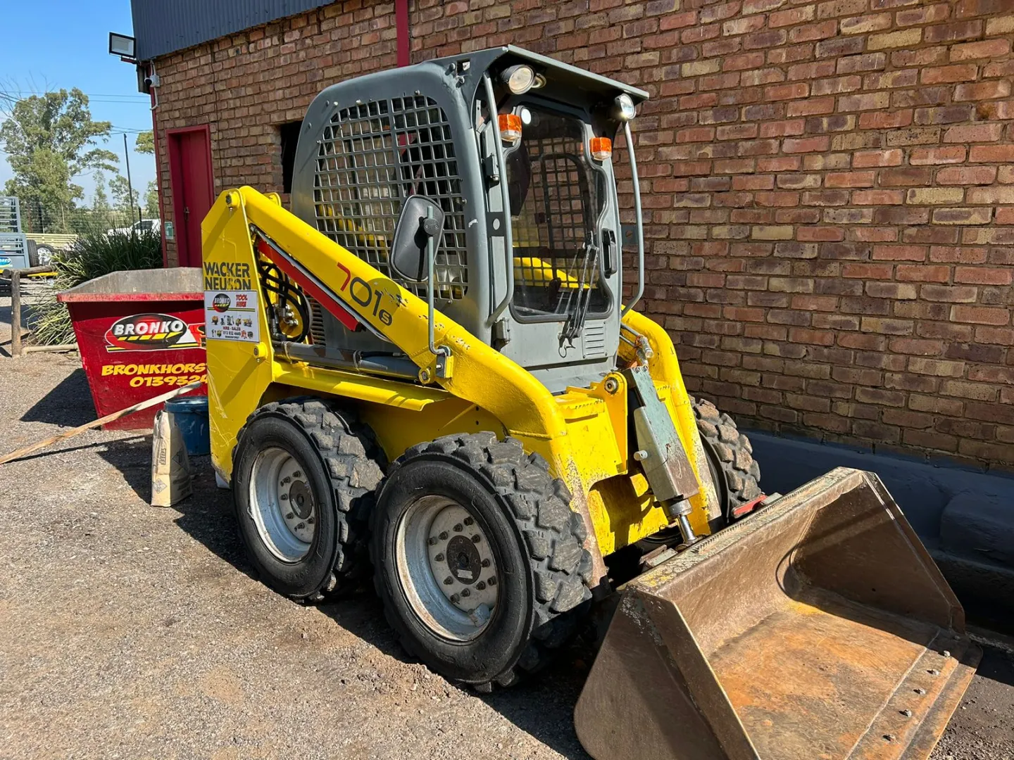 Wacker Neuson skidsteer bobcat