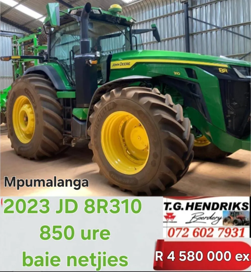 2023 John deere 8R310 / 850 ure | T.G. Hendriks