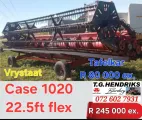Case 1020 22.5ft flex | T.G. Hendriks