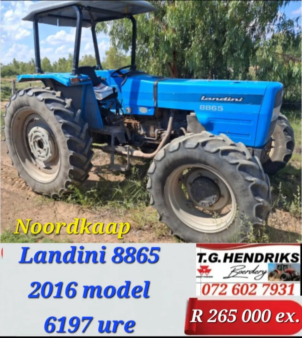 Landini 8865 2016 model / 6197 ure | T.G. Hendriks