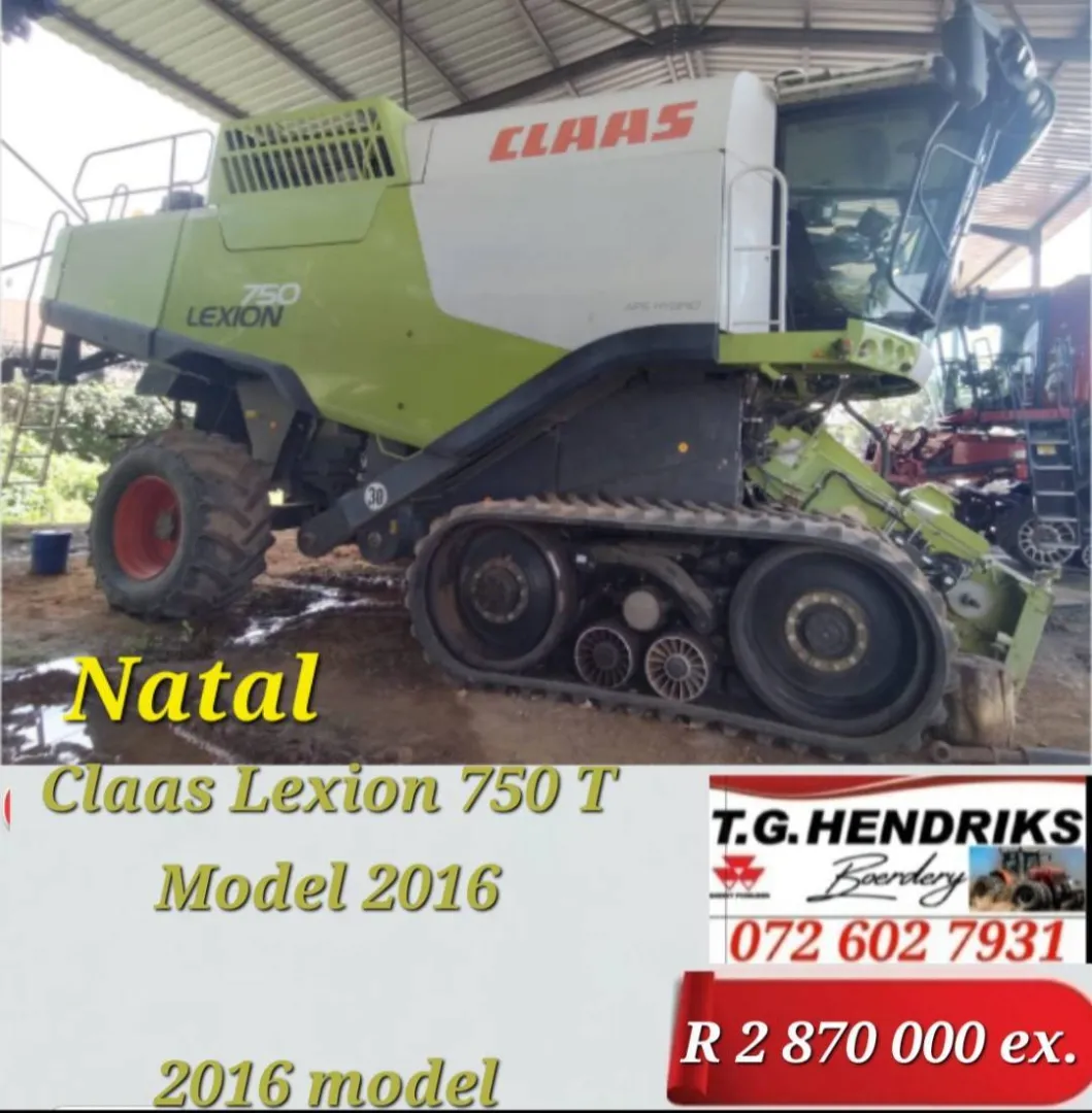 Claas Lexion 750 T Model 2016 | T.G. Hendriks