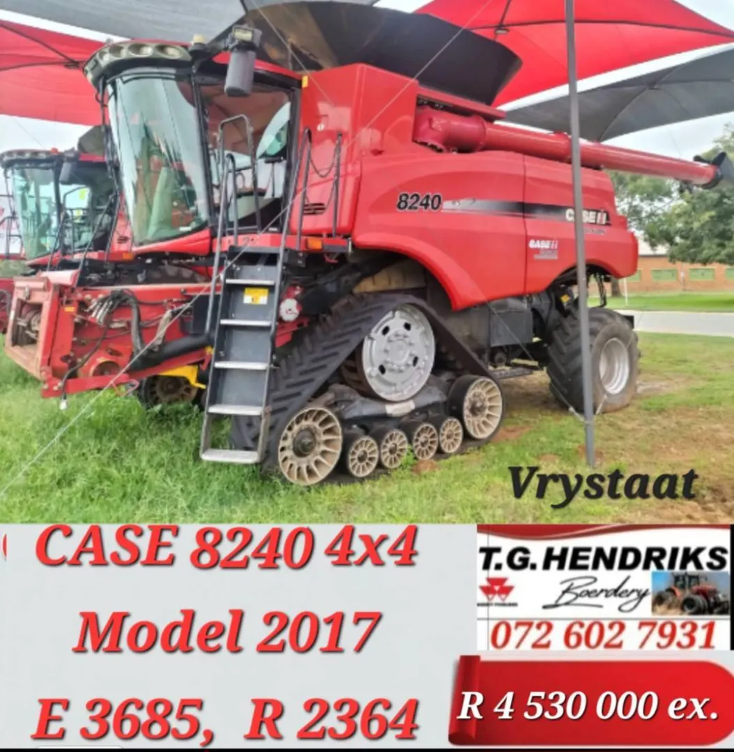 Case 8240 4 x 4 model 2017 / E 3685 / R 2364 | T.G. Hendriks