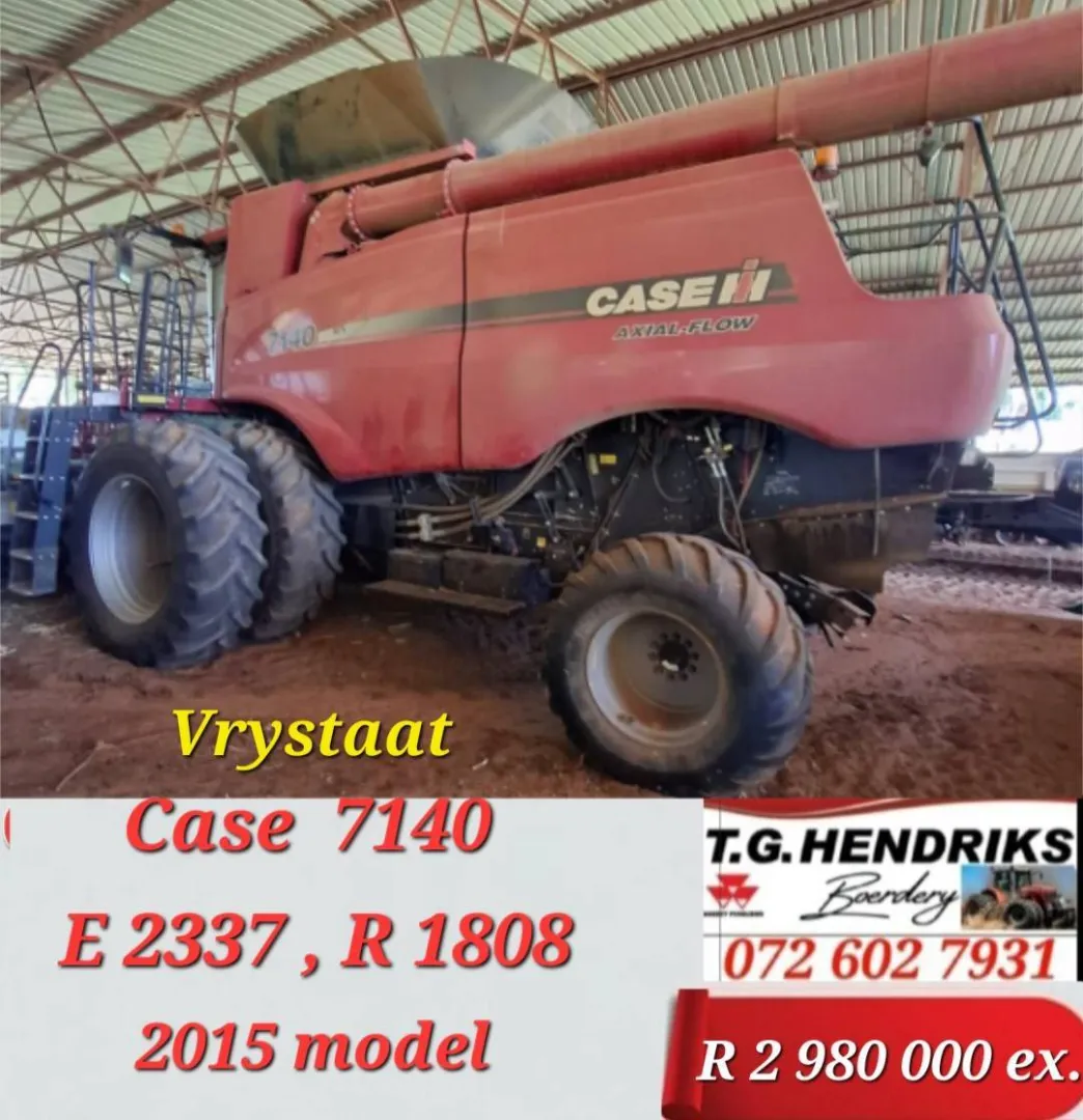 Case 7140 / E2337 / R 1808 / 2015 model | T.G. Hendriks