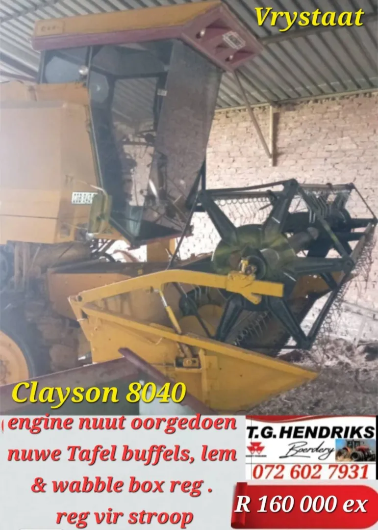 Clayson 8040 | T.G. Hendriks