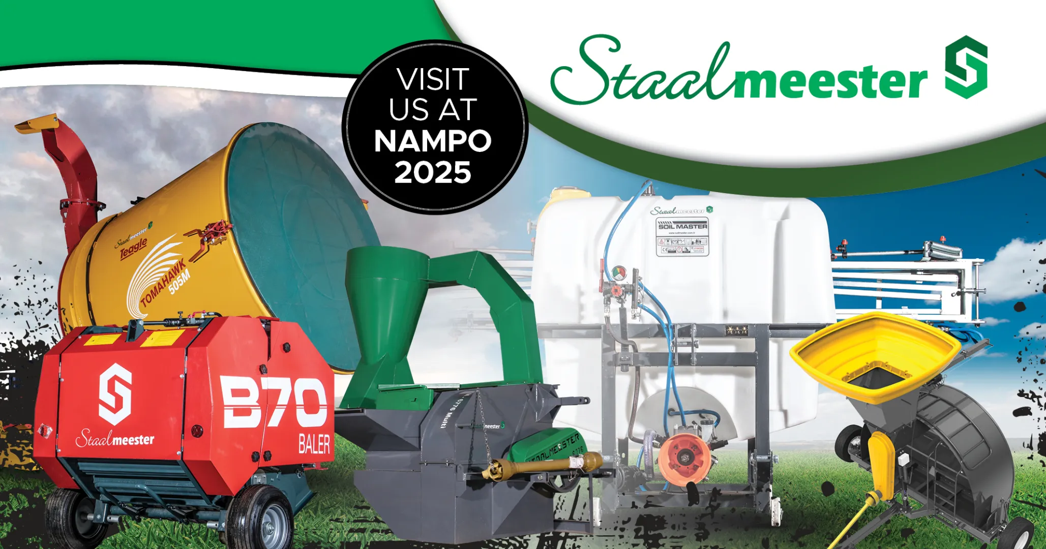 Visit us at NAMPO 2025 | Staalmeester Equipment