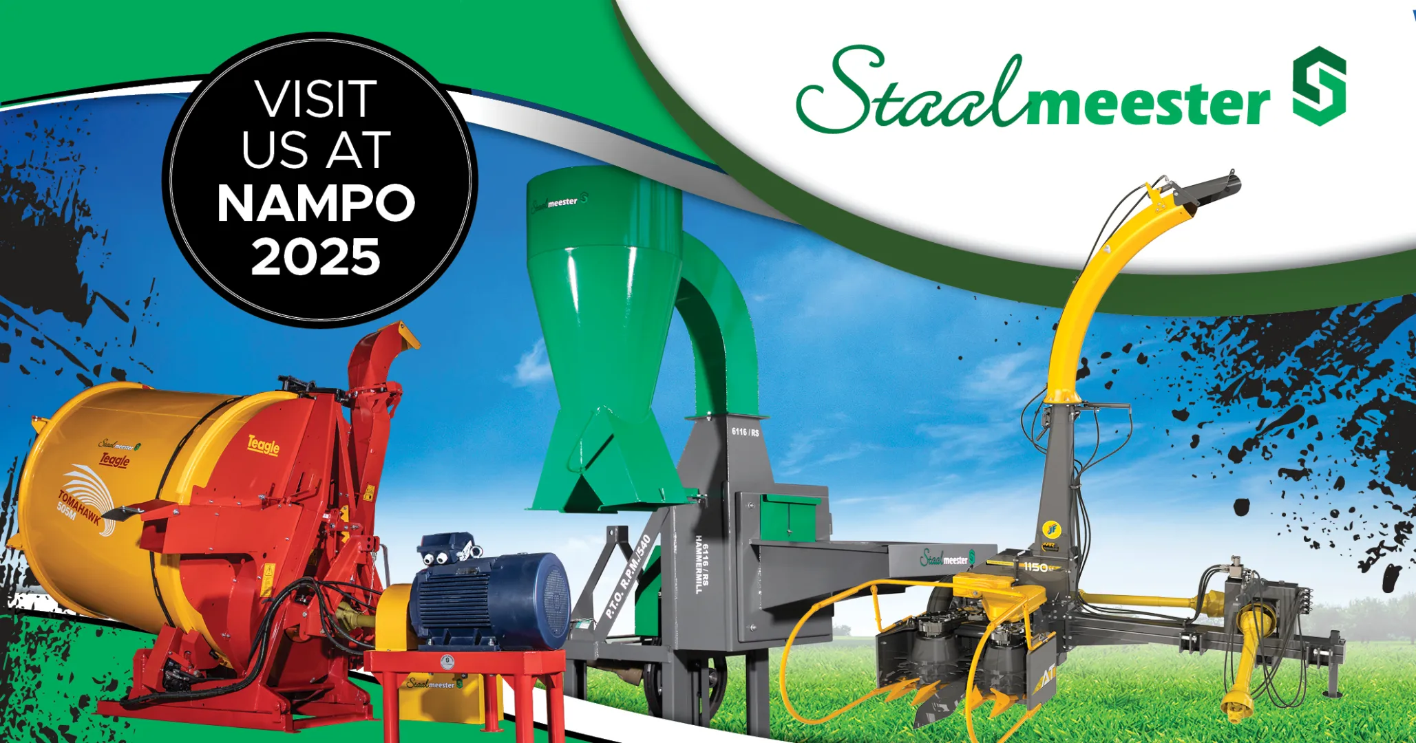 Visit Staalmeester at NAMPO 2025!