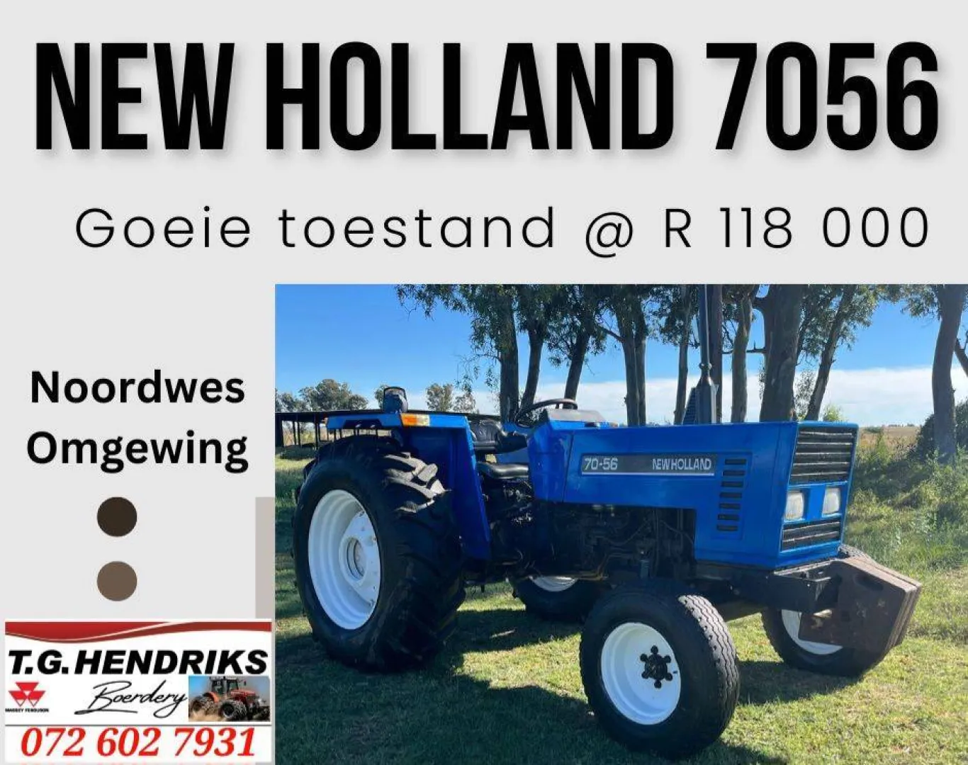 New holland 7056 | T.G. Hendriks
