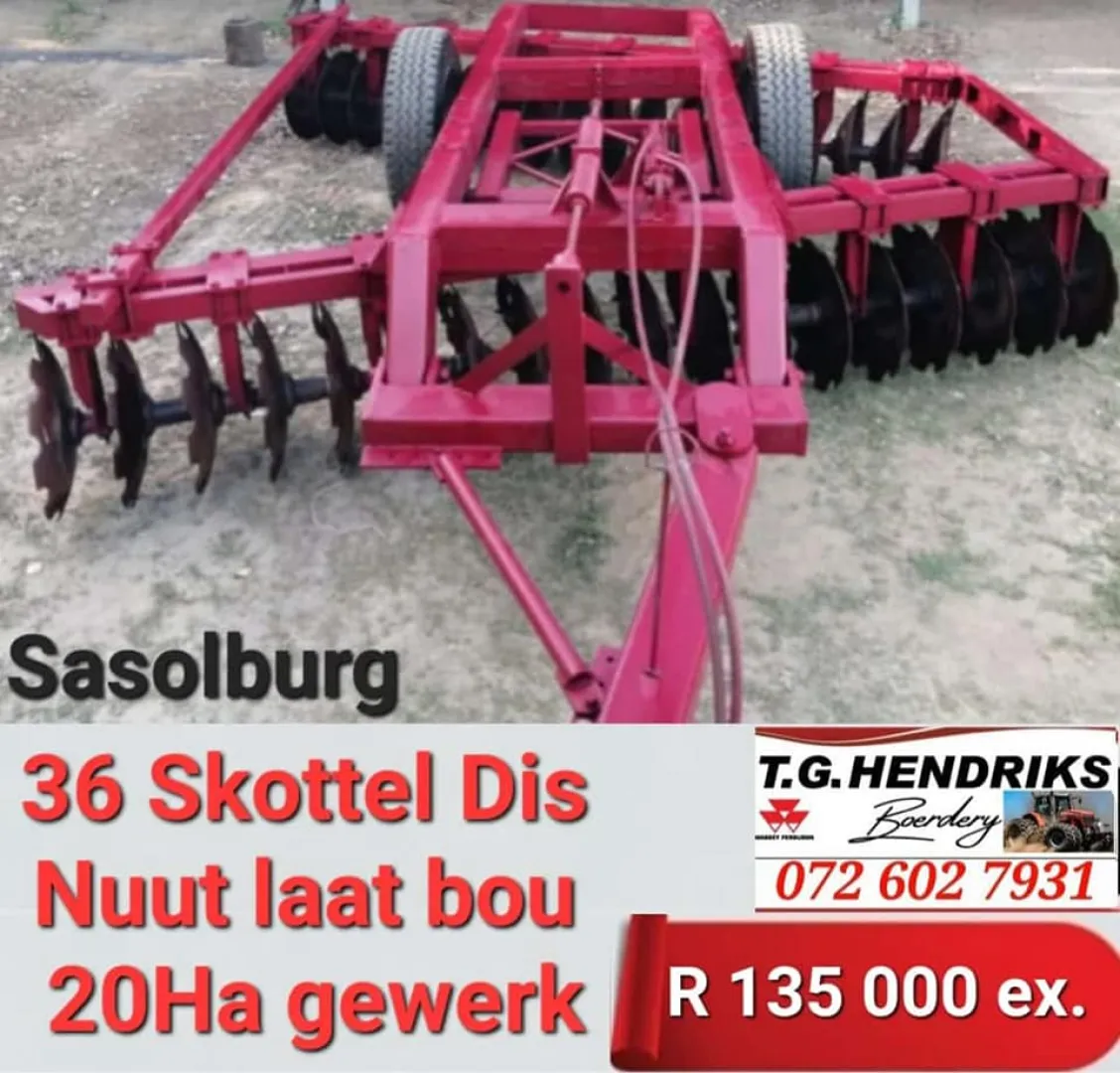 36-Skottel dis | T.G Hendriks boerdery