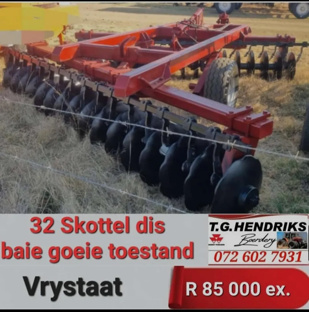 32 Skottel dis | T.G Hendriks boerdery