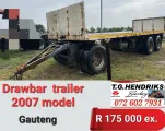 Drawbar trailer 2007 | T.G Hendriks boerdery