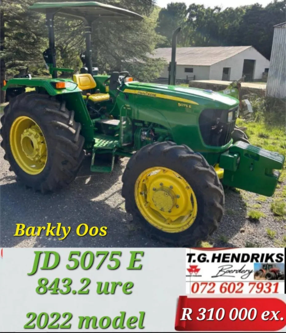 John deere 5075 E | T.G. Hendriks