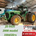 John deere 8420 / 2008 model / 10045 hrs | T.G. Hendriks