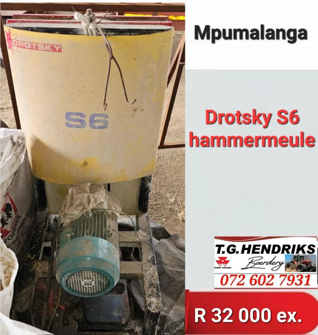 Drotsky S6 Hammermeule | T.G Hendriks boerdery