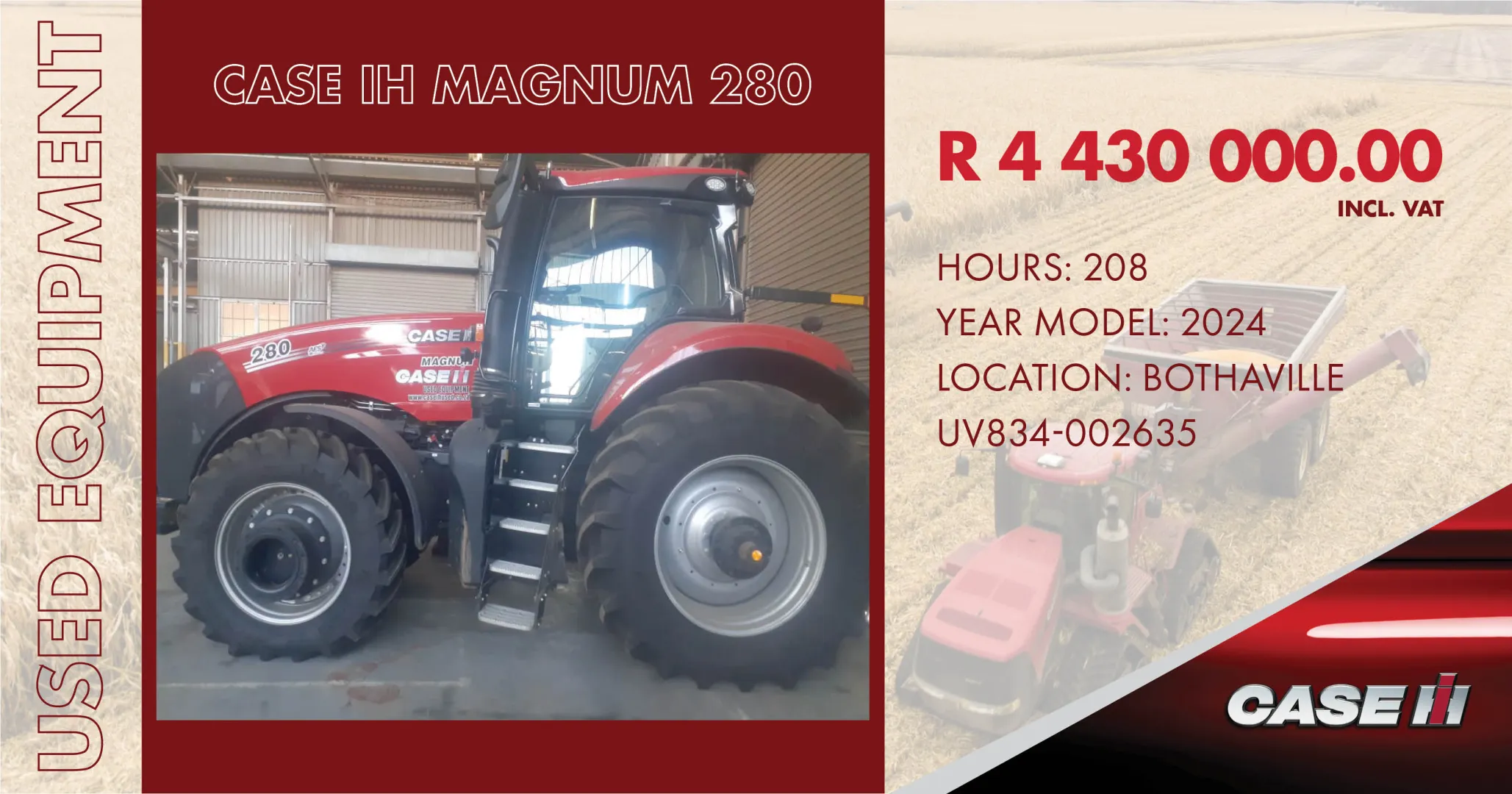 CASE IH MAGNUM 280 | CASE IH / Used Equipment