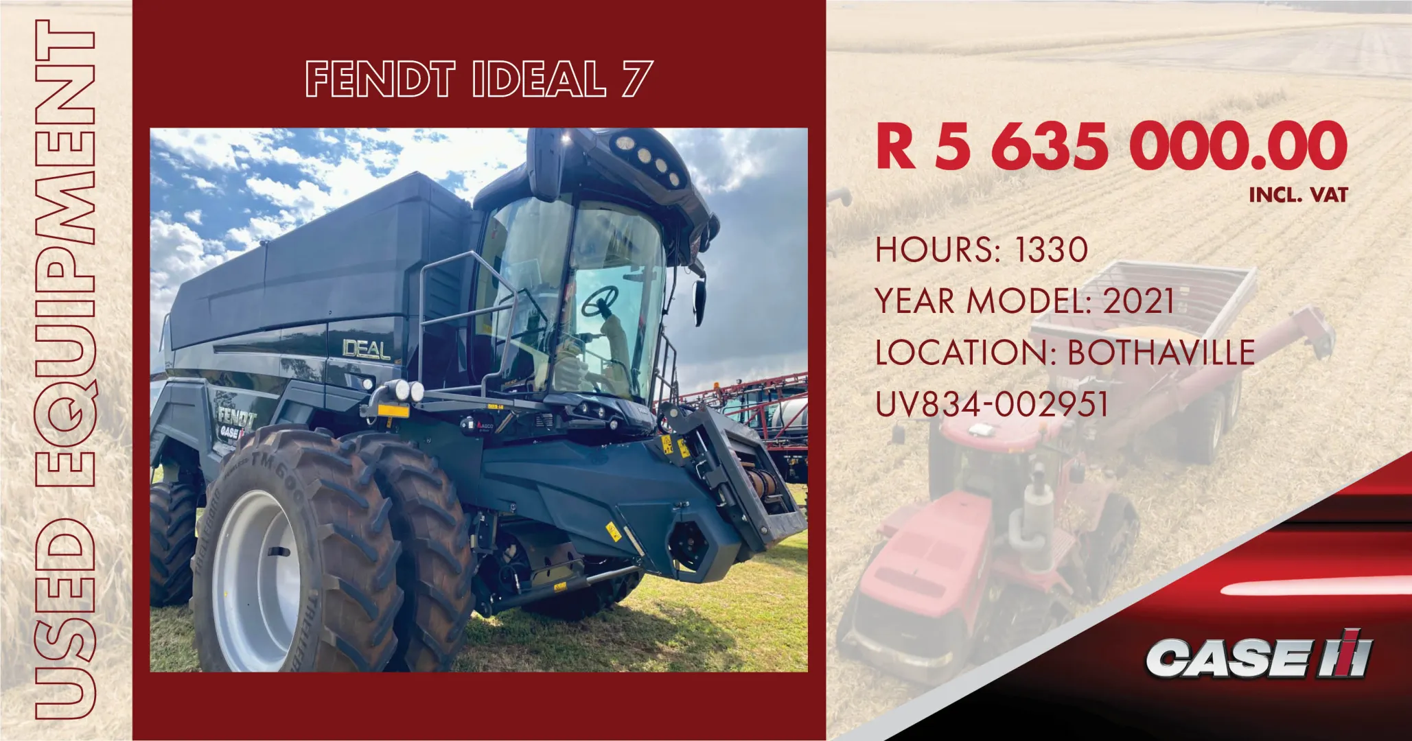 FENDT IDEAL 7 | CASE IH / Used Equipment