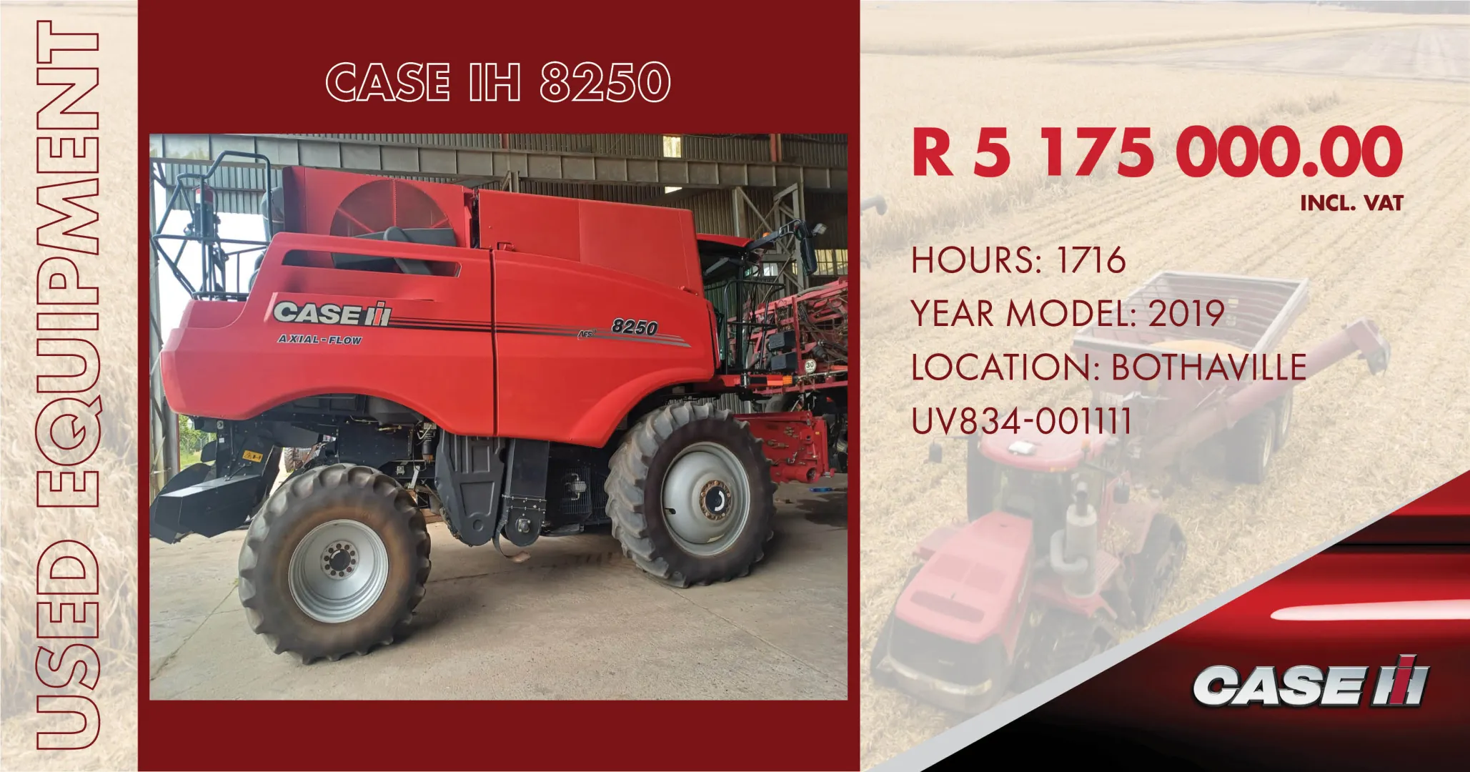 CASE IH 8250 | CASE IH / Used Equipment