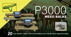 P3000 Weegbalke met Instrument | Beesskaal.com