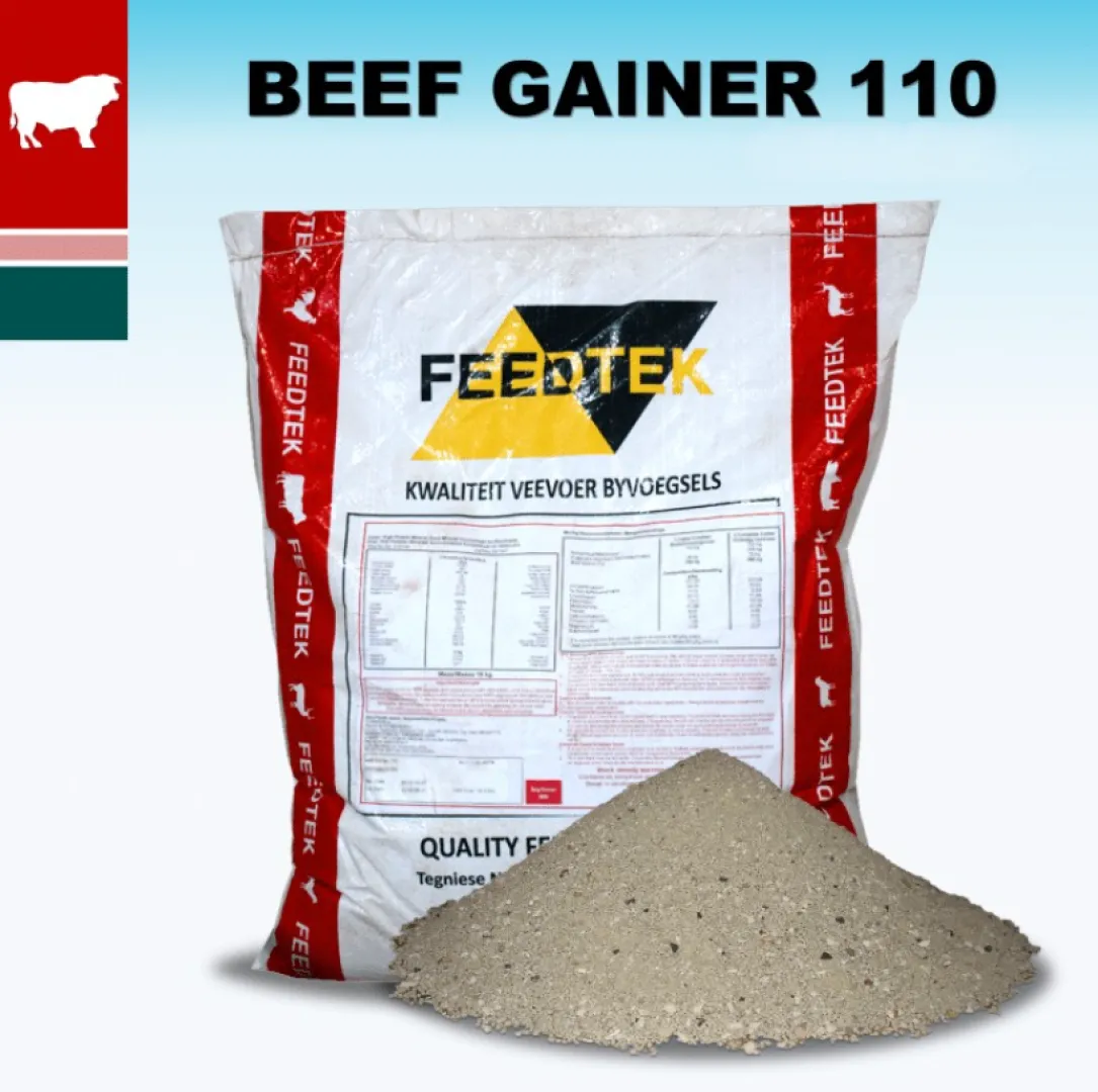 Beefgainer 110 | Feedtek Animal Feed Solutions