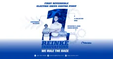 First reversible electric drive centre pivot | Reinke