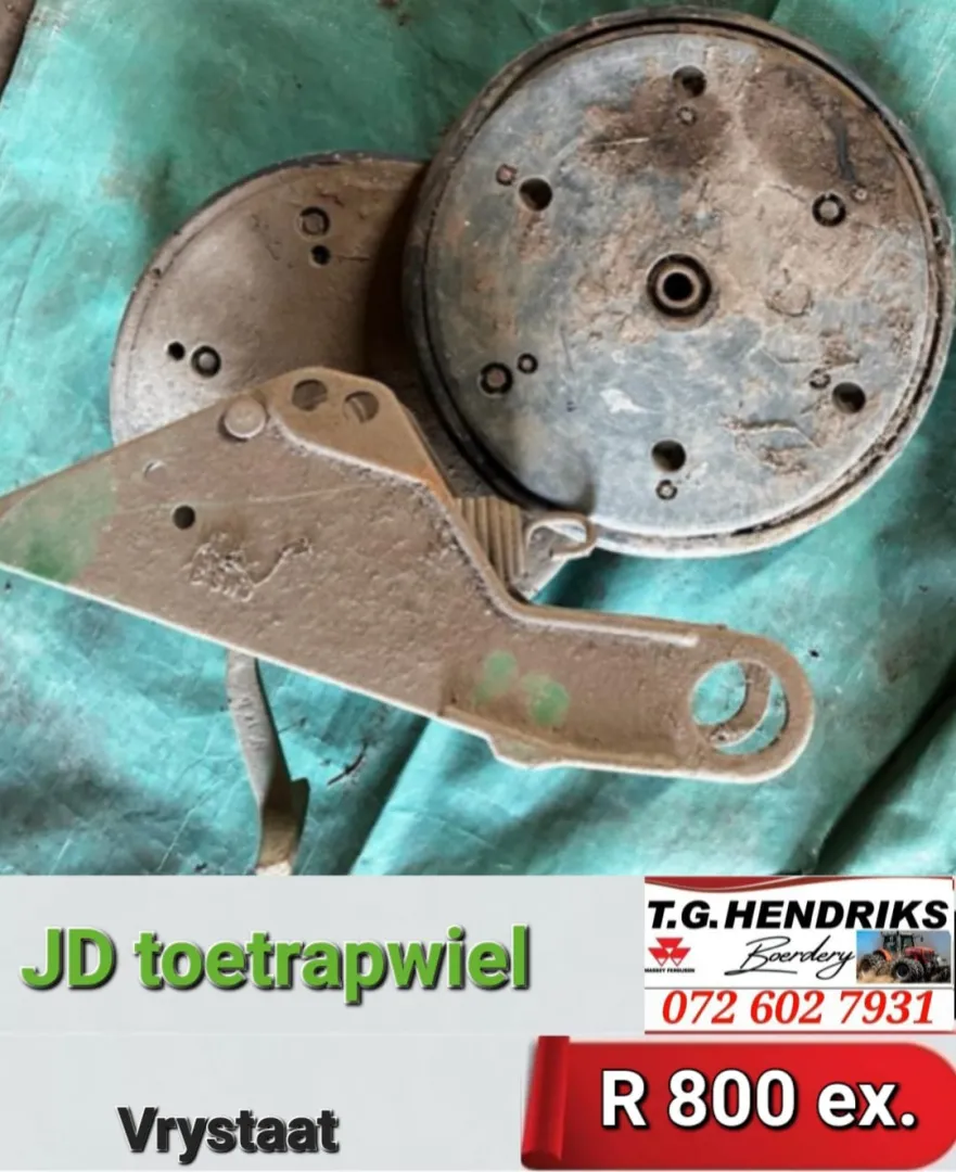 John Deere toetrapwiel | T.G Hendriks boerdery