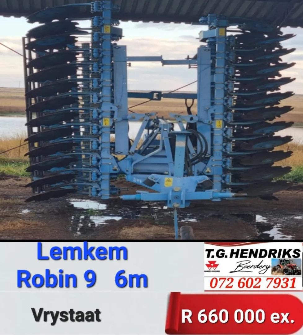 Lemken Robin 9 6m | T.G Hendriks boerdery