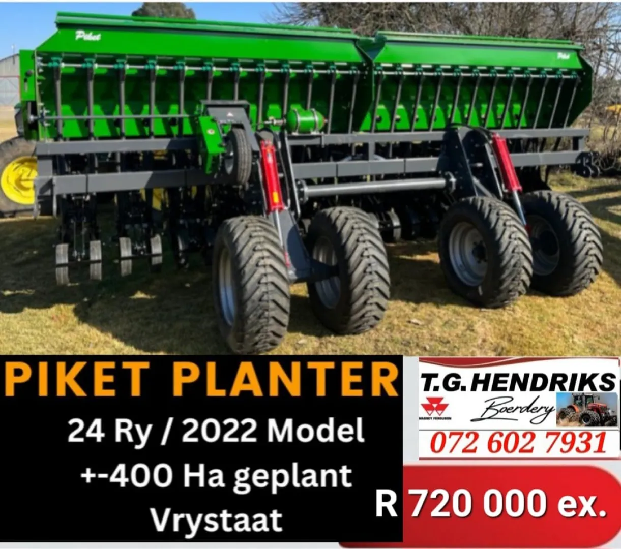 Piket planter | T.G Hendriks boerdery