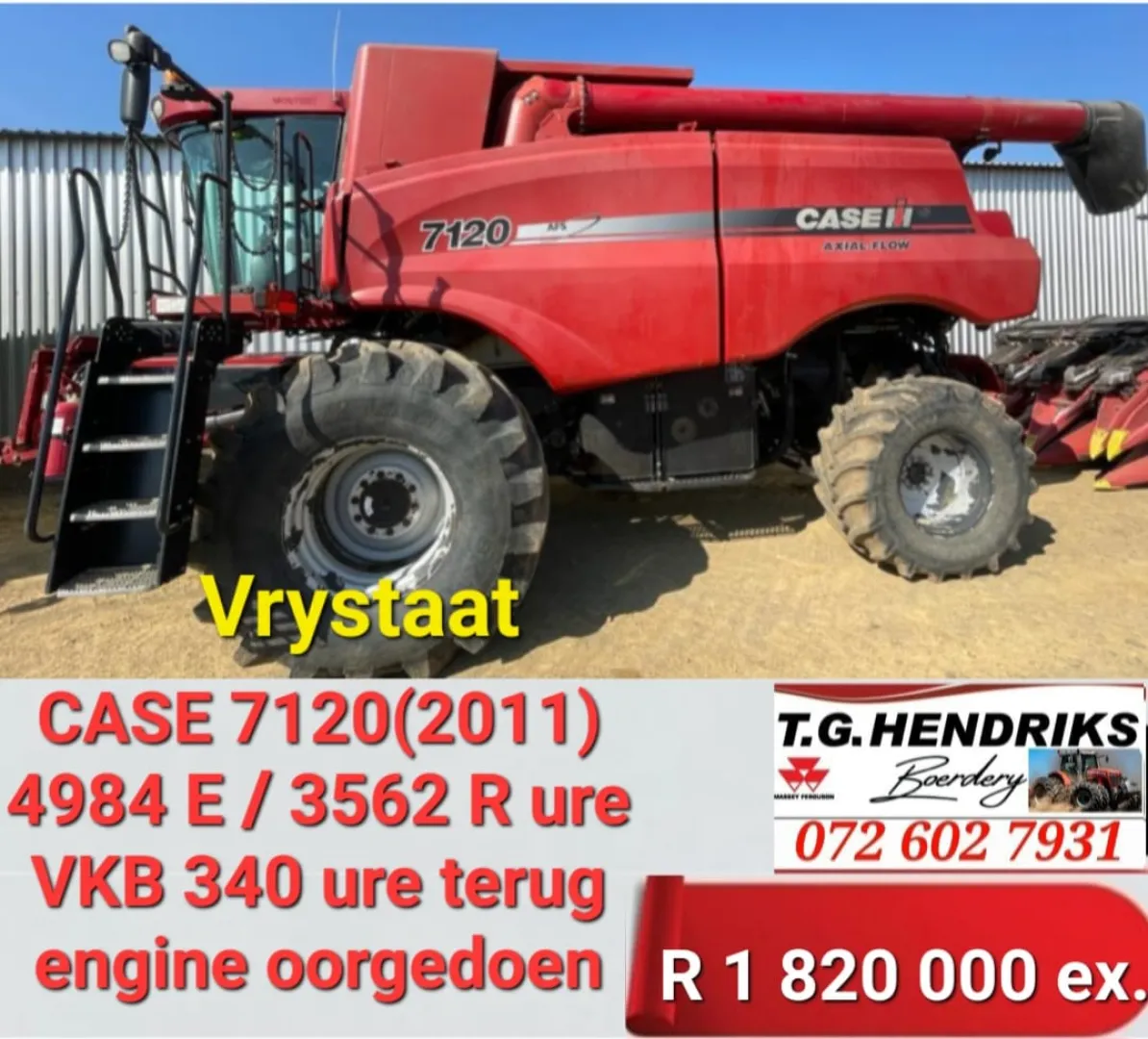 2011 Case 7120 | T.G Hendriks boerdery