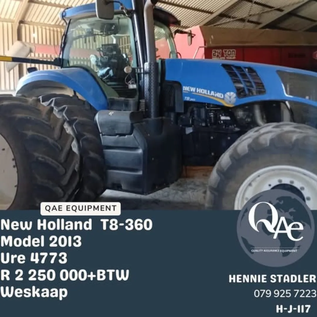 New Holland T8-360 | 2013 model | QAC Equipment
