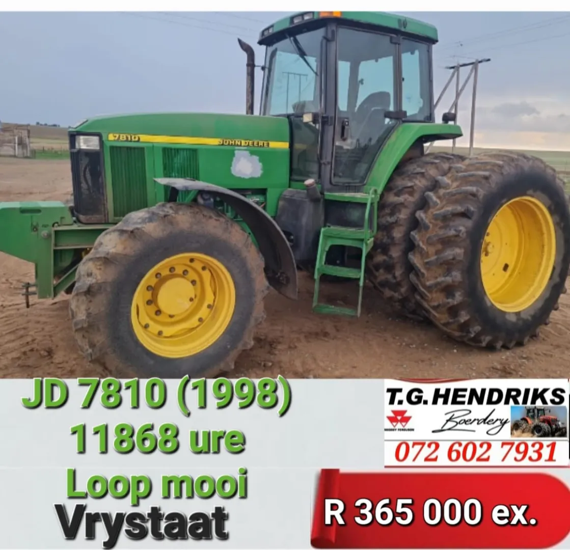 John Deere 7810 1998 | T.G Hendriks boerdery