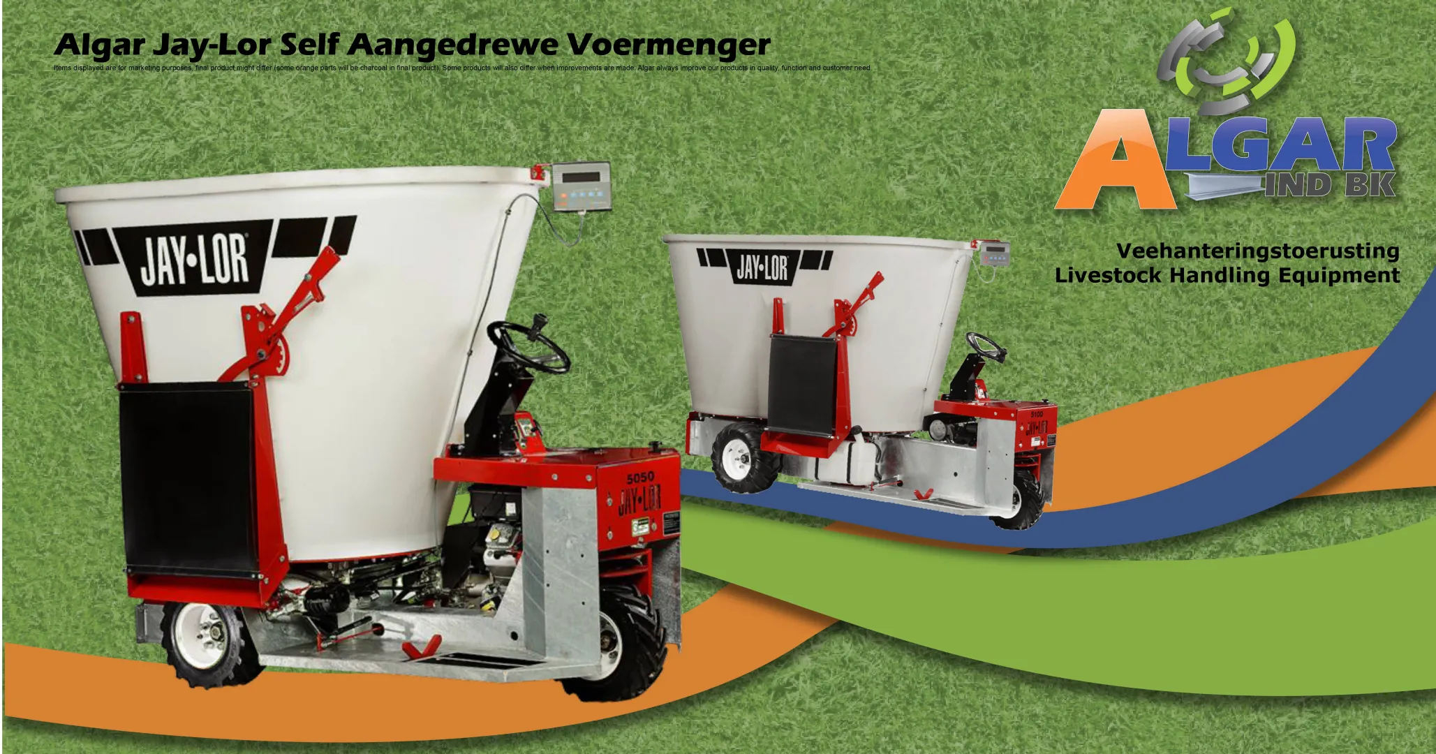 Jay-Lor self-propelled feed mixer | Jay-Lor self aangedrewe voermenger | Algar