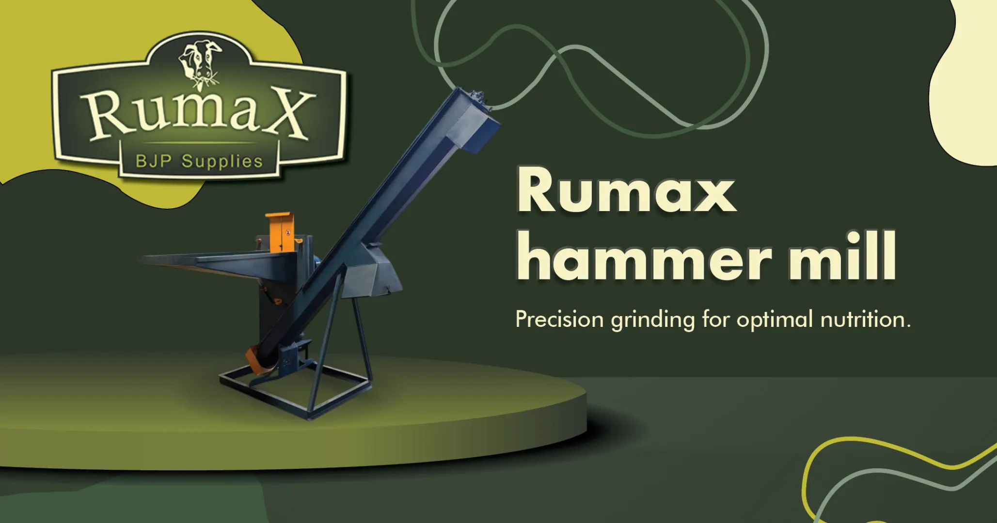 Effortless milling starts with Rumax hammer mills | Rumax