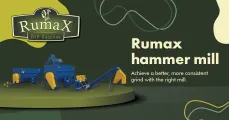 Precision Grinding Starts with Rumax Hammer Mills | Rumax