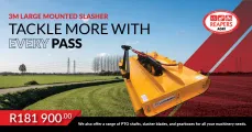 3m Large mounted slasher | Tackle more with every pass | Reapers Agri