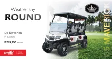 EVolution D5 Maverick electric golf cart | Smith Power Equipment