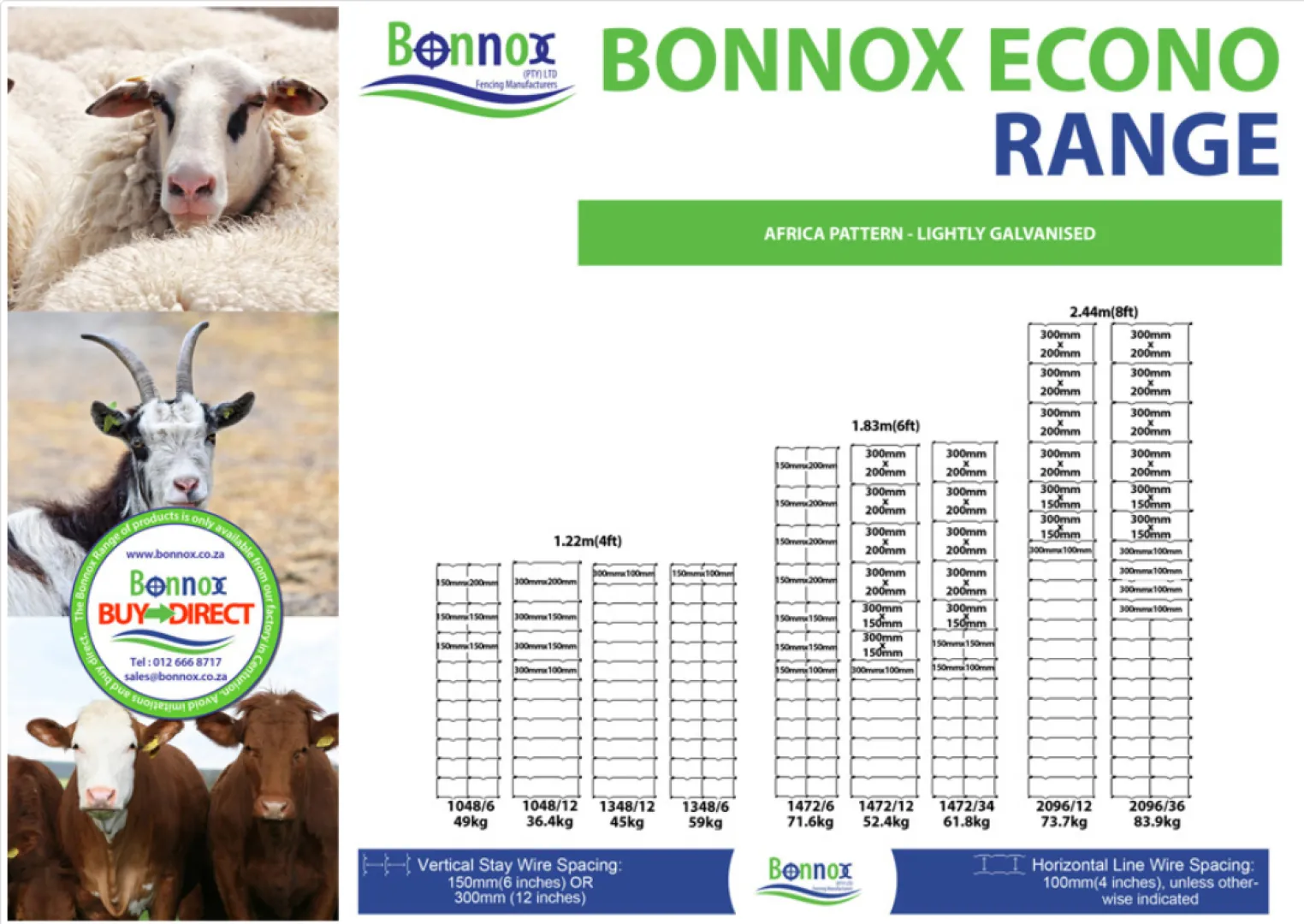 Bonnox® Econo fencing range | Bonnox Pty Ltd
