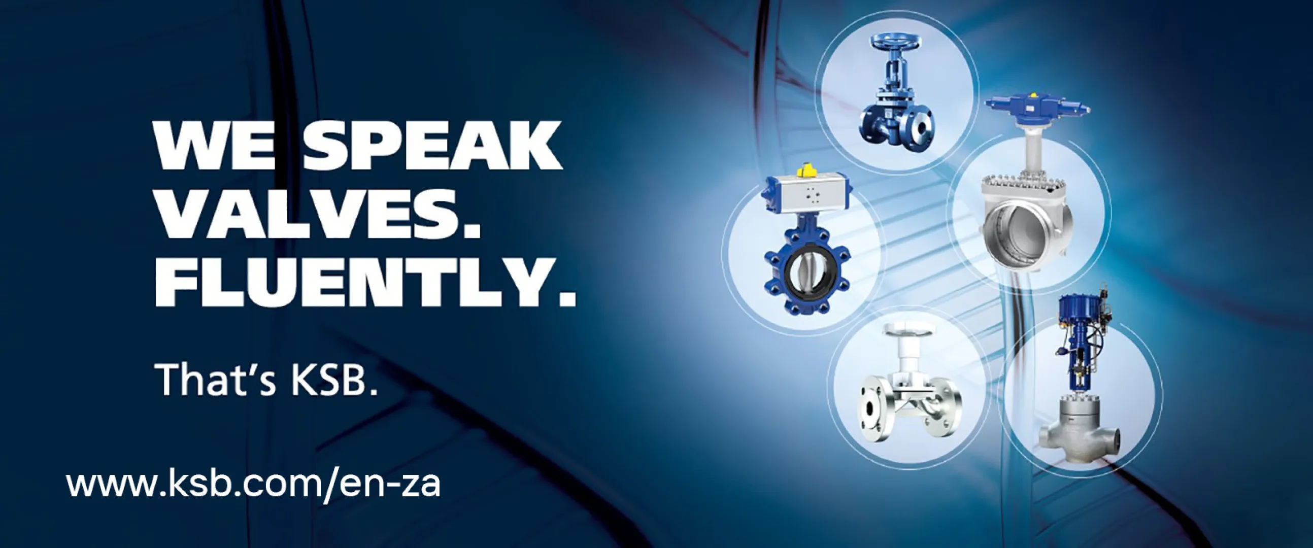 We speak valves fluently | KSB Pumps and valves