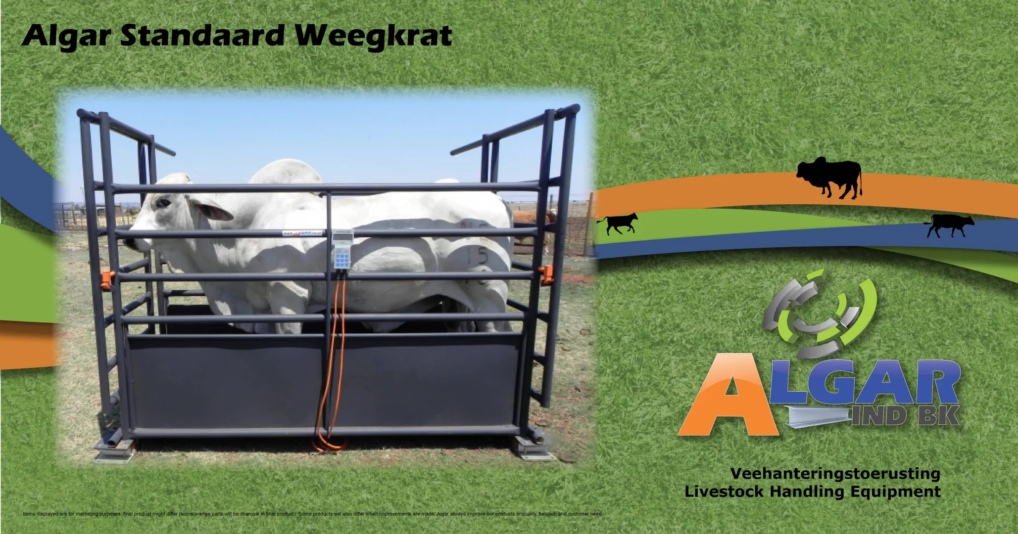 Standard weigh crate | Standaard weegkrat | Algar