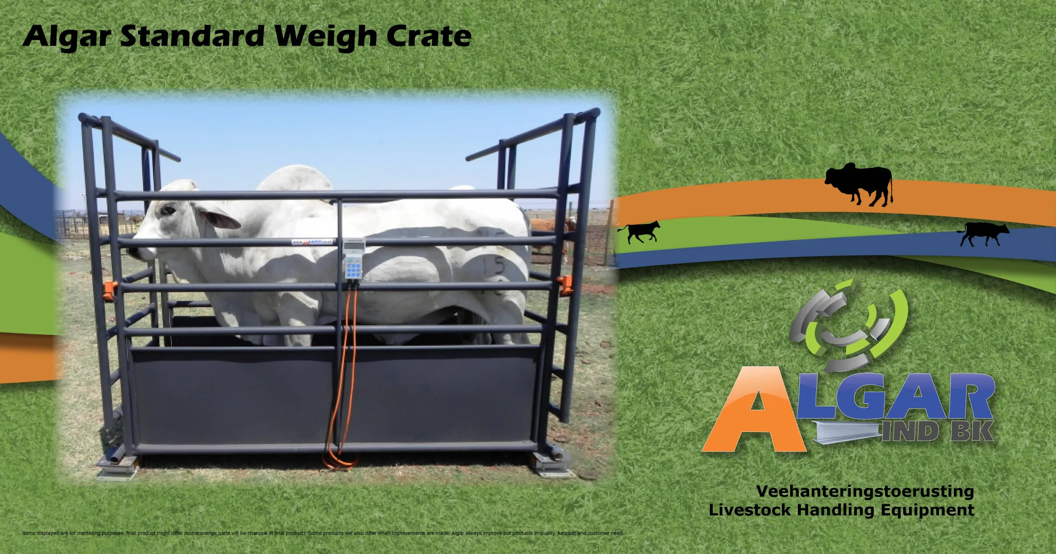 Standard weigh crate | Standaard weegkrat | Algar