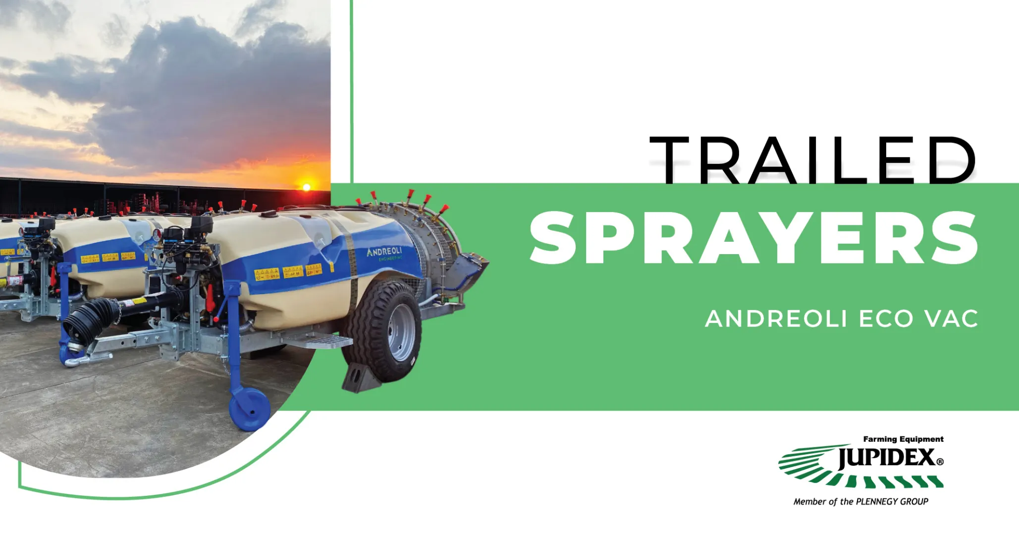 Andreoli Eco Vac |  Trailed Sprayers | Jupidex