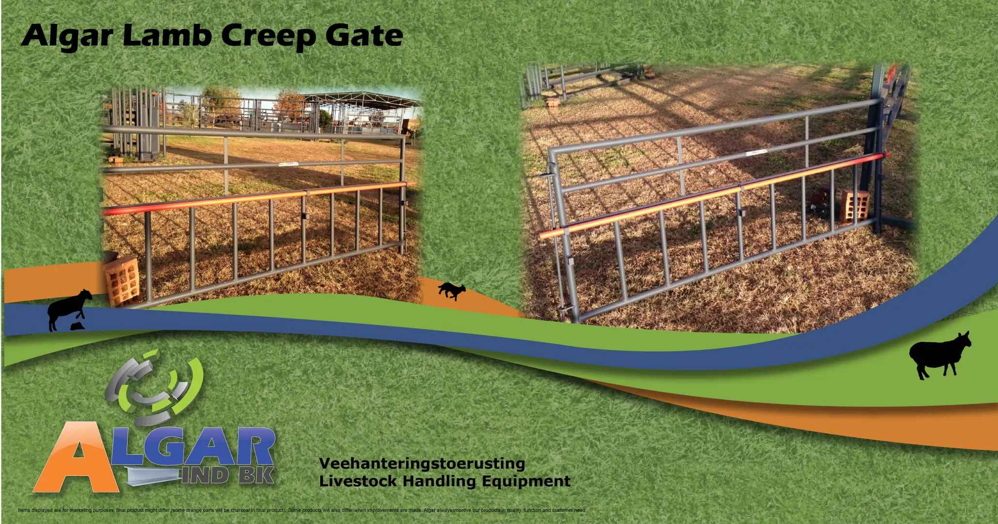 Lamb creep gate | Lammer kruiphek | Algar